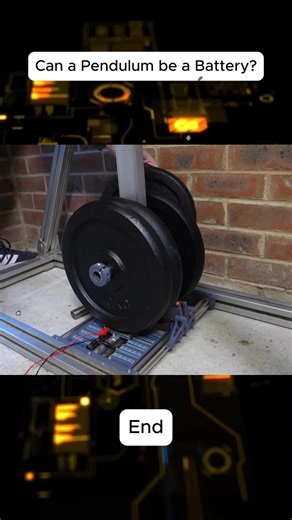Can a Pendulum be a Battery? #pendulum #battery #experiments