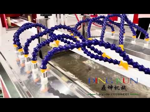 Pvc solid door frame making machine / plastic extruder / manufacturer