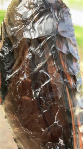 Me like rock#obsidian #caveman #Alberta