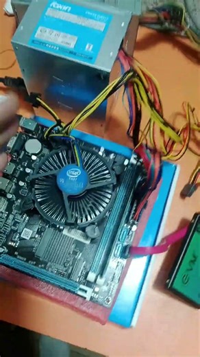 PC Build Process ⚙️ Cabinet Assembly Started #hinditech #pcsettings #computer