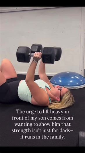 She’s lifting more than weights. She’s lifting the standard for the next generation 💪✨