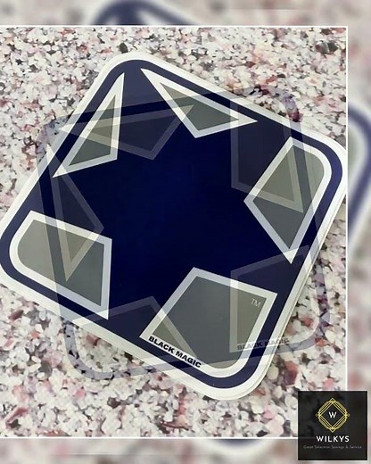 Black Magic VINTAGE Star Sticker 7”