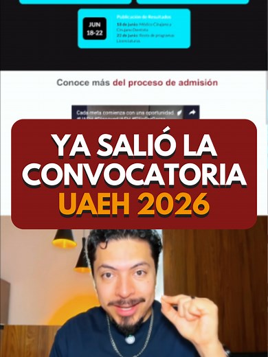 Convocatoria UAEH 2026: Fechas y Proceso de Admisión