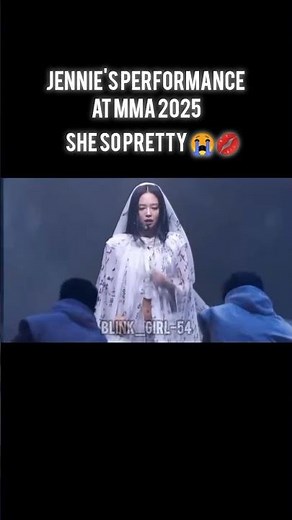 JENNIE's performance at MAMA 2025 😭🫶#blackpink #jennie #mama2025 #blink kim jui#jennie