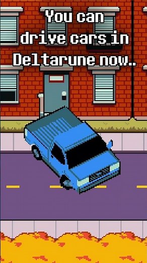 You can now drive cars in Deltarune! || Delta Theft Auto (Deltarune Mod Showcase)