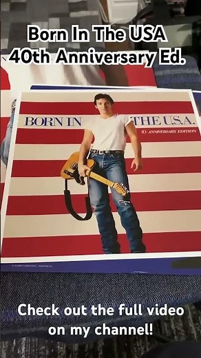 Bruce Springsteen: Born In The USA (Red Vinyl)