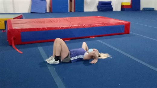 Backbend kickover = Back walkover. Here are a few drills to help get your bridge kickover started. The bridge kickover is a great way to learn body awareness and control for a back walkover Being in control while upside down takes practice. Do these drills daily to improve your bridge kickover and back walkover. . #misterflip #fliptips #training #cheer #fitness #fyp #flexibility #tumbling #coaching #gym #walkover #handstand #tiktok #tumbler #foryou #bridge