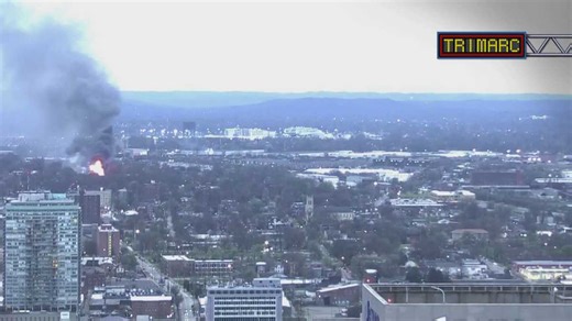 3-story home catches fire, partially collapses in Old Louisville