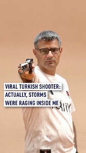 Turkish shooter Yusuf Dikec went viral for his cool, calm demeanor at the Paris Olympics, but he revealed that "storms" were raging within him as he secured silver in the mixed team 10-meter air pistol event. "Everyone says I seemed very calm at that moment, but actually, storms were raging inside me," said Dikec, a former Turkish Gendarmerie officer. "I believe my shooting pose embodied the Olympic spirit: fair play, simplicity, clarity, and naturalness. That's why it received so much attention