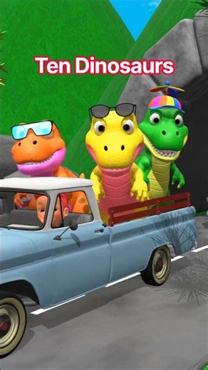 Rawr! Rawr! Cheep! Ten Happy Dinosaurs Song | Super Simple Songs