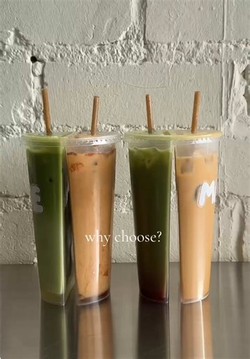 …When you can have both 🫶🏻🙌🏼✨💚 #sheffield #leeds #matchasheffield #matcha #matchaleeds