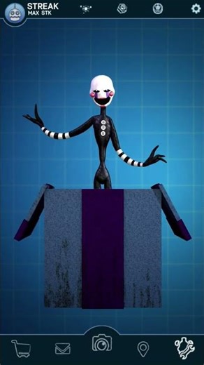 Puppet becomes Damaged #fnaf #fivenightsatfreddy #fnafedit #fnaftgeory