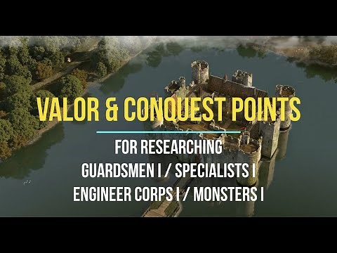 Total Battle - Valor&Conquest for researching Guardsmen I/Specialists I/Engineer Corps I/Monsters I
