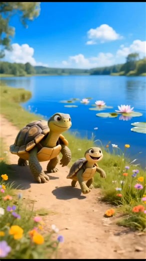 423 reactions | Meow saves the tortoise’s life #ai #shorts #aivideo #shortvideo #cat #meow | Buddyai | Facebook