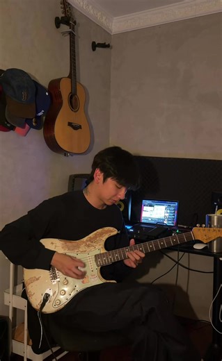 Random practice #fyp #guitar #randb