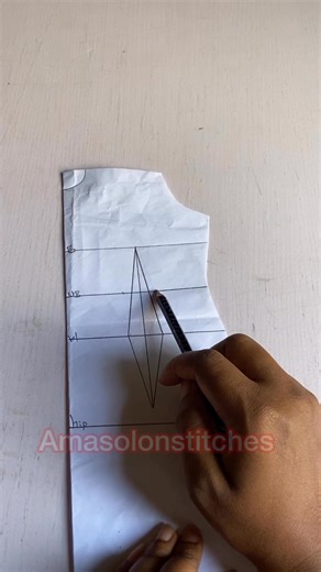 How to make this princess seam dress with a basque effect ##diy #sewing #tutorial | amasolonstitches