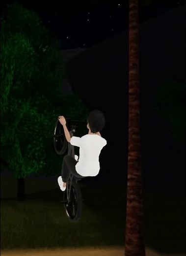 I DID A FRONT FLIP ON ROBLOX BMX WORLD SO PLEASE LIKE AND SUBSCRIBE