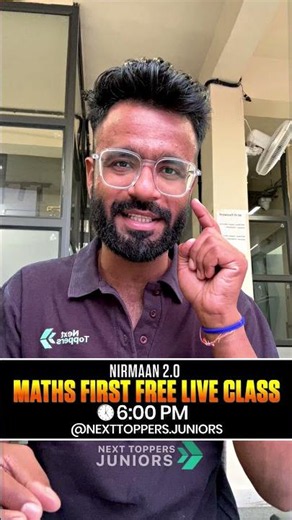 🚀 NIRMAAN 2.0 | Class 8 Maths Starts TODAY!🔥FREE LIVE Class at 6 PM