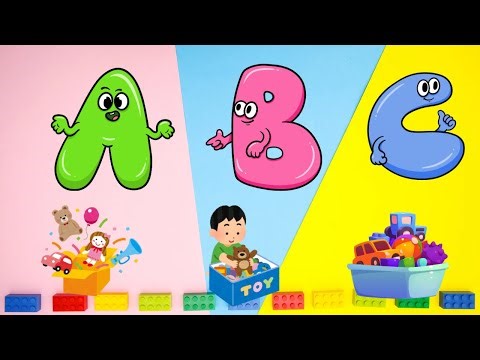 ABC Song With Toys 🧸 | Fun Alphabet Learning For Kids
