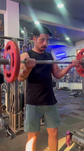 Build Big Arms - Best Biceps building workout || Barbell Curl #wor kout #trending #aesthetic #viral