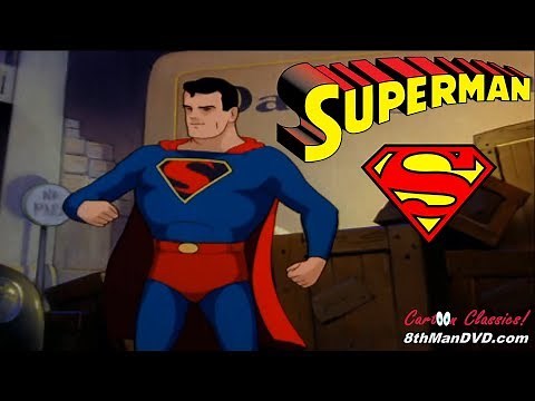 SUPERMAN CARTOON: Billion Dollar Limited (1942) (HD 1080p) | Bud Collyer, Joan Alexander