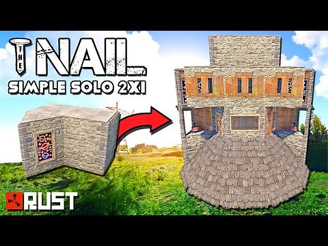 NAIL • Solo 2x1 • Simple • Strong • Compact • Rust Base Design