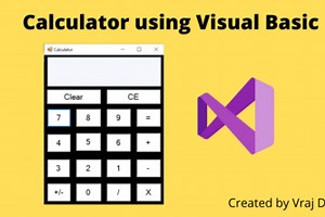 Calculator for Windows using Visual Basic