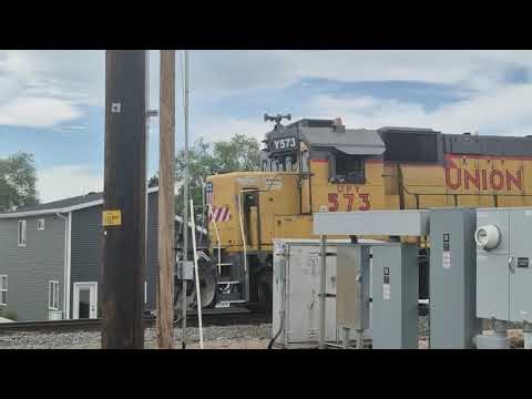 UP 573 Heads Into Freeport Center Clearfield, Utah 5/7/26