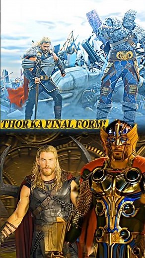 Thor Ka Final Form Revealed? ⚡ God of Thunder Unleashed!🔥 #Thor#Marvel