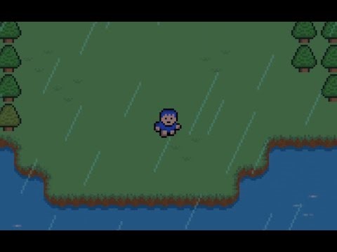 Random Rain Effect (Java 2D Game Demo)