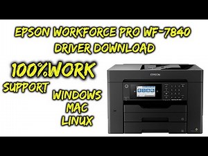 Epson WorkForce Pro WF 7840 Driver Download