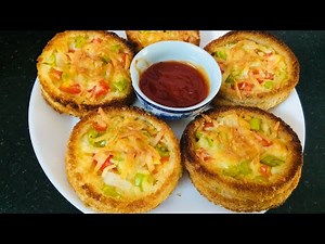 New Crispy bread snack | quick and easy bread snack recipe