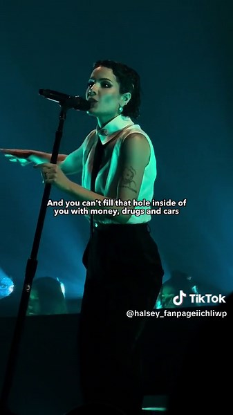 Halsey Live Performance of 'You Should Be Sad'