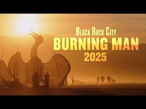 Burning Man 2025 | The Playa @ 4K