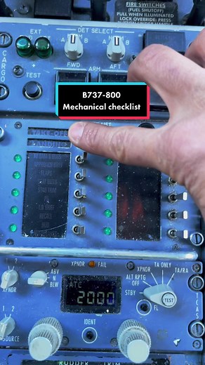 B737-800 Mechanical Checklist for Aircraft Mechanics