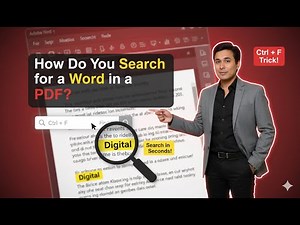 How to search a Word in PDF?
