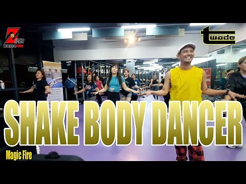 SHAKE BODY DANCER - Magic Fire | Zumba | Retro | dance workout | dance fitness | Coach tOLits