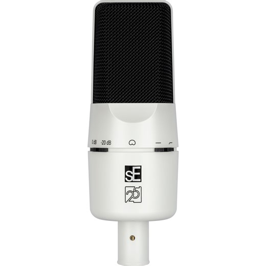 sE Electronics X1 A Large-diaphragm Condenser Microphone - White 25th Anniversary