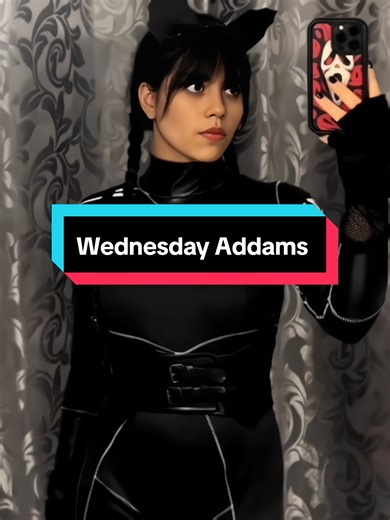 Wednesday Addams is a dark, intelligent, and mysterious character from the The Addams Family franchise. She is known for her pale skin, long black braided hair, and emotionless facial expressions. Wednesday has a very serious personality and often makes dark or sarcastic jokes, which makes her very different from most children. She is extremely smart, independent, and fearless. Wednesday enjoys unusual activities such as studying strange topics, solving mysteries, and experimenting with unusual