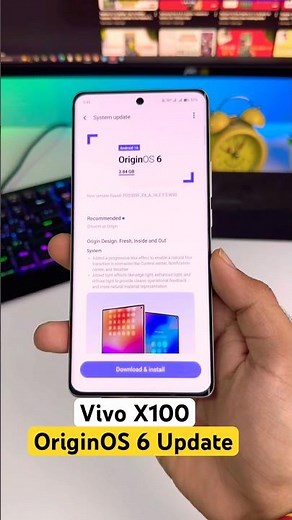 Vivo X100 OriginOS 6 Android 16 Update Features