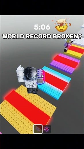 I Just Broke a WORLD RECORD in Roblox...😱