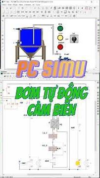 💥 PC SIMU Bơm tự động dùng cảm biến #pc #simu #control #pump #circuit