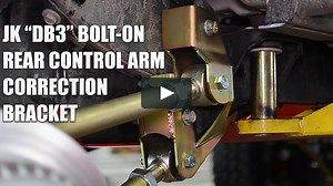 Introducing the MetalCloak JK Rear Control Arm Drop Bracket The "DB3"