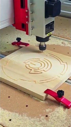 NBS-1290 Ultra CNC Maze Carving Demonstration