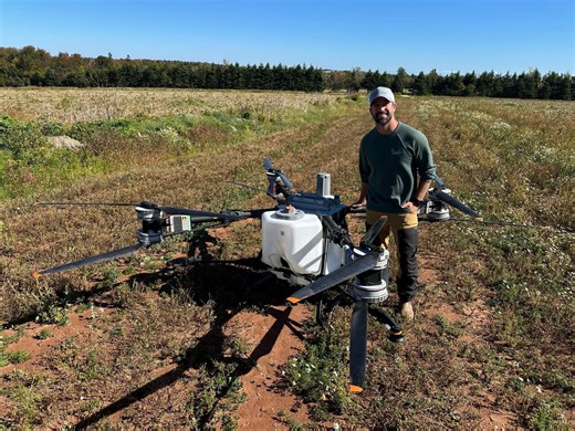 From sky to soil: How drones are giving P.E.I. farmers a high-flying advantage