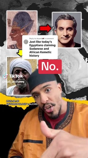 Respect brother for Speaking truth The white Man modern Egyptian are delusional the women to Ancient Kemet is on Africa soil so that meann the land belong to the indigenous of Africa soil not the white man not Iran man not the Greek man the African man and woman 💯 #AncientKemet #Nubia #Nubians #Africa #Fyp