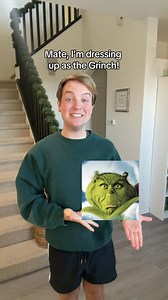 Dressing Up As The Grinch! #thegrinch #grinchmas #grinch #grinchchristmas #cosplay | Mrthomasenglish