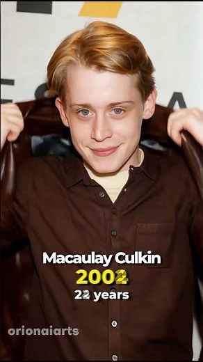 Macaulay Culkin through the years 😱 From “Home Alone” to now! #shorts