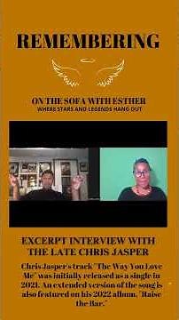 Honoring the Legacy of Chris Jasper (1951–2025) #onthesofawithesther #theisleybrothers