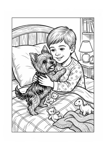 Yorkie Coloring Book for Kids Ages 6-12, 20 Cute Yorkshire Terrier Coloring Pages, Dog Lover Gift, Printable Dog Coloring, Digital Download - Etsy
